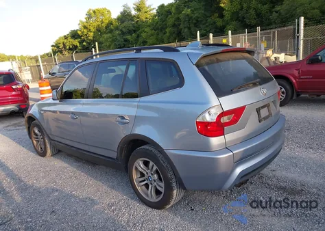 2006 BMW X3 3.0I from USA, damaged, VIN WBXPA934X6WD27368